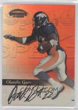 1999 Playoff Contenders SSD - [Base] - Speed Red #63 - Olandis Gary /100
