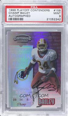 1999 Playoff Contenders SSD - [Base] #158 - Champ Bailey /1725 [PSA 9 MINT]
