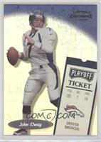 Playoff Ticket - John Elway