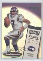 Playoff Ticket - Randall Cunningham