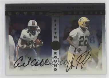 1999 Playoff Contenders SSD - Round Numbers Autographs #RN10 - Cecil Collins, De'Mond Parker