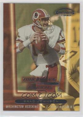 1999 Playoff Contenders SSD - Touchdown Tandems #T16 - Brad Johnson, Michael Westbrook