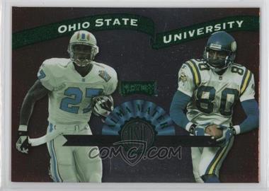 1999 Playoff Prestige EXP - Alma Maters #AM12 - Eddie George, Cris Carter