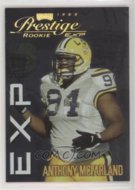 1999 Playoff Prestige EXP - [Base] - Reflections Gold #EX1 - Rookie - Anthony McFarland /1000