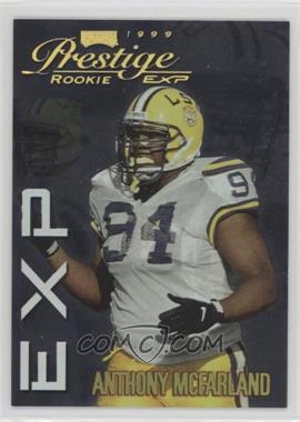 1999 Playoff Prestige EXP - [Base] - Reflections Gold #EX1 - Rookie - Anthony McFarland /1000