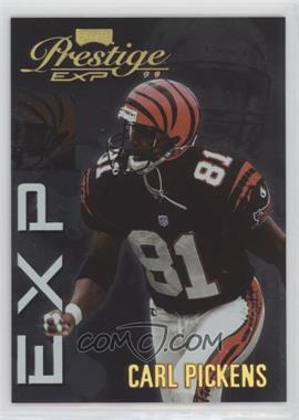 1999 Playoff Prestige EXP - [Base] - Reflections Gold #EX176 - Carl Pickens /1000