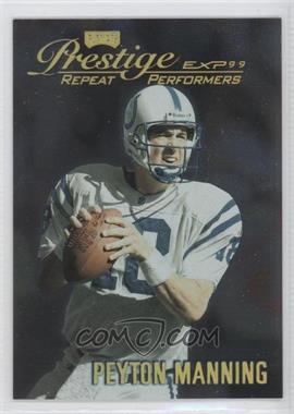 1999 Playoff Prestige EXP - [Base] - Reflections Gold #EX49 - Repeat Performers - Peyton Manning /1000