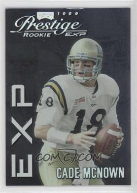 1999 Playoff Prestige EXP - [Base] - Reflections Silver #EX22 - Rookie - Cade McNown /3250