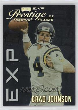 1999 Playoff Prestige EXP - [Base] - Reflections Silver #EX57 - Trading Places - Brad Johnson /3250