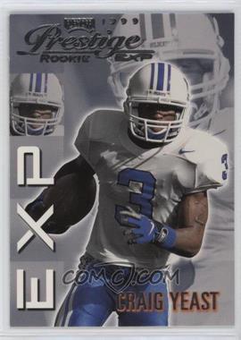 1999 Playoff Prestige EXP - [Base] #EX15 - Rookie - Craig Yeast