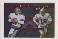 Troy Aikman, Cade McNown [EX to NM]