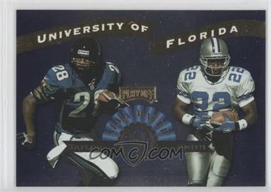 1999 Playoff Prestige SSD - Alma Maters #AM6 - Fred Taylor, Emmitt Smith