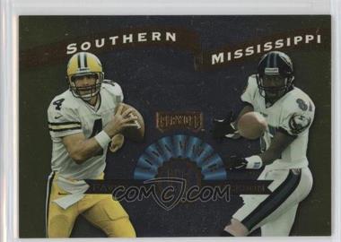 1999 Playoff Prestige SSD - Alma Maters #AM8 - Brett Favre, Michael Jackson