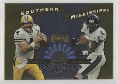 1999 Playoff Prestige SSD - Alma Maters #AM8 - Brett Favre, Michael Jackson