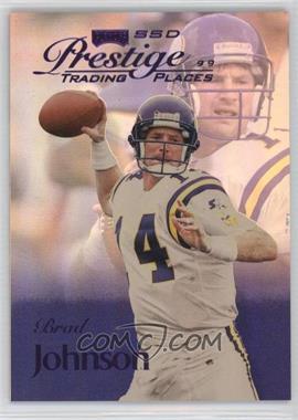 1999 Playoff Prestige SSD - [Base] - Spectrum Purple #B144 - Brad Johnson /500