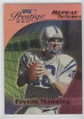 1999 Playoff Prestige SSD - [Base] - Spectrum Red #B152 - Peyton Manning /500