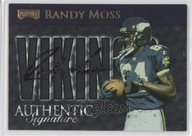 1999 Playoff Prestige SSD - Team Checklists - Authentic Signatures #CL17 - Randy Moss /250