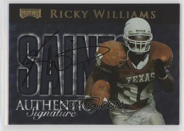 1999 Playoff Prestige SSD - Team Checklists - Authentic Signatures #CL19 - Ricky Williams /250