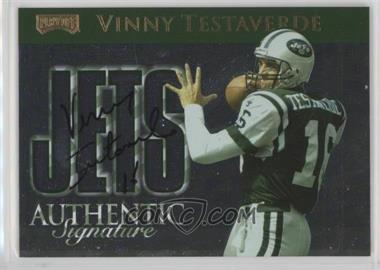 1999 Playoff Prestige SSD - Team Checklists - Authentic Signatures #CL21 - Vinny Testaverde /250