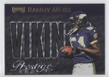 1999 Playoff Prestige SSD - Team Checklists #CL17 - Randy Moss