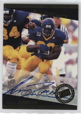 1999 Press Pass - Autographs #_AMZE - Amos Zereoue