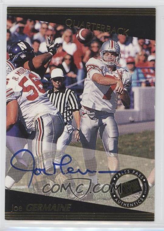 1999 Press Pass Autographs _JOGE Joe Germaine