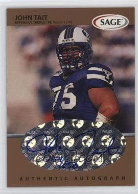 1999 SAGE - Autographs - Bronze #A46 - John Tait /650