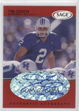 1999 SAGE - Autographs - Red #A12 - Tim Couch /999