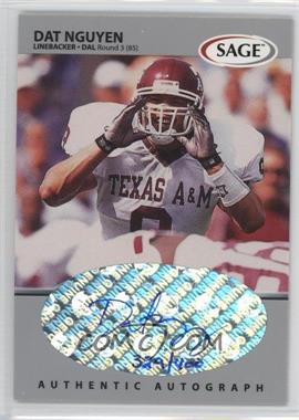 1999 SAGE - Autographs - Silver #A38 - Dat Nguyen /400