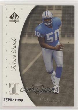 1999 SP Authentic - [Base] #101 - Chris Claiborne /1999