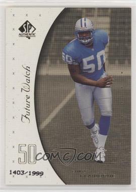 1999 SP Authentic - [Base] #101 - Chris Claiborne /1999