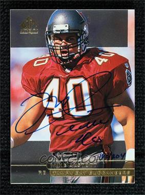 1999 SP Authentic - Buyback Autographs #120 - Mike Alstott (1998 SP Authentic) /204