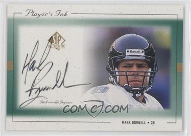 1999 SP Authentic - Player's Ink #BR-A - Mark Brunell