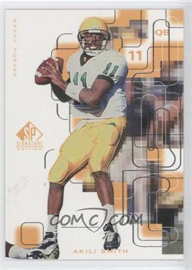 1999 SP Signature Edition - [Base] #175 - Akili Smith