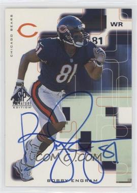 1999 SP Signature Edition - Signatures #BE - Bobby Engram