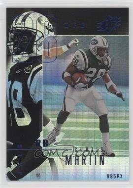 1999 SPx - [Base] - Radiance #61 - Curtis Martin /100