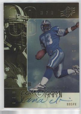 1999 SPx - [Base] #111 - Sedrick Irvin /1999