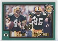 Great Combos - Brett Favre, Antonio Freeman #/1,989