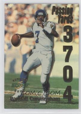 1999 Score - Numbers Game #7 - Randall Cunningham /3704 [EX to NM]