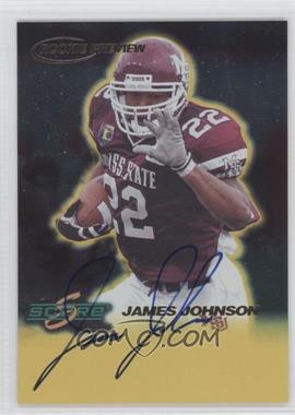 1999 Score - Rookie Preview Autographs #_JAJO - James Johnson