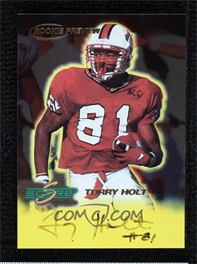 1999 Score - Rookie Preview Autographs #_TOHO - Torry Holt