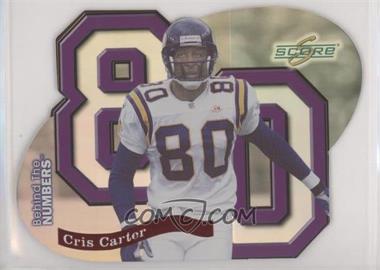 1999 Score Supplemental - Behind The Numbers #BN21 - Cris Carter /1000