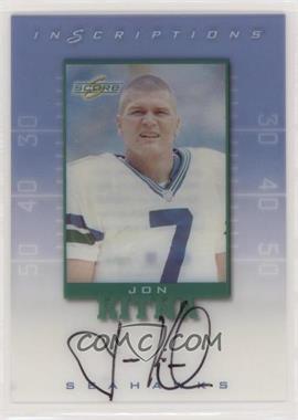 1999 Score Supplemental - Inscriptions #JK-7 - Jon Kitna