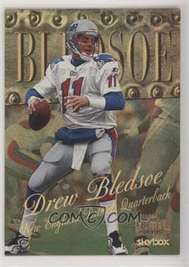 1999 Skybox Metal Universe - [Base] - Precious Metal Gems #18 - Drew Bledsoe /50