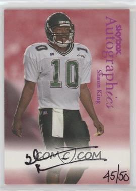 1999 Skybox Premium - Multi-Product Insert Autographics - Century Marks #_SHKI - Shaun King /50