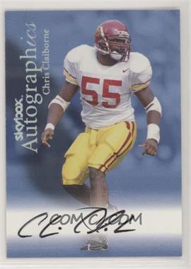 1999 Skybox Premium - Multi-Product Insert Autographics #_CHCL - Chris Claiborne