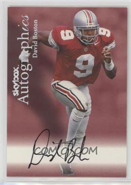 1999 Skybox Premium - Multi-Product Insert Autographics #_DABO - David Boston