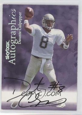 1999 Skybox Premium - Multi-Product Insert Autographics #_DACU - Daunte Culpepper