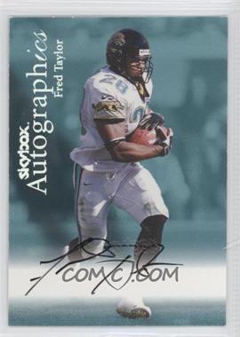 1999 Skybox Premium - Multi-Product Insert Autographics #_FRTA - Fred Taylor