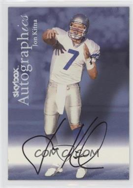 1999 Skybox Premium - Multi-Product Insert Autographics #_JOKI - Jon Kitna